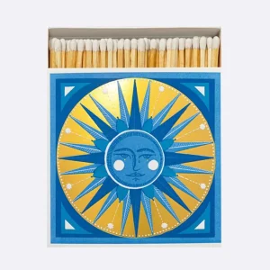 Mercules Cerillas | Caja Cuadrada De Cerillas Golden Sun