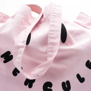 Mercules Tote Bags | Canvas Tote Smiley Rosa