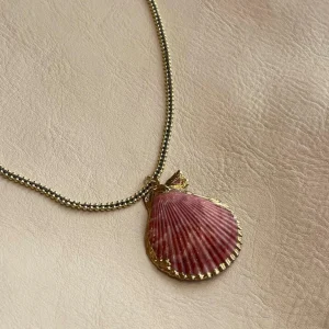 Mercules Bisuteria | Collar Concha Rosada