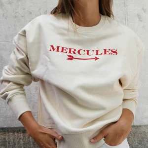 Mercules Sudaderas | Sudadera Logo Crudo