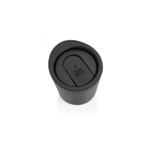 Mercules Vasos Y Vajilla | Vaso Take Away Pequeno Negro Con Logo Clubhouse